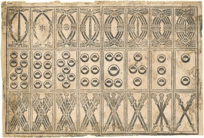 Playing Cards by Italian 15th Century
