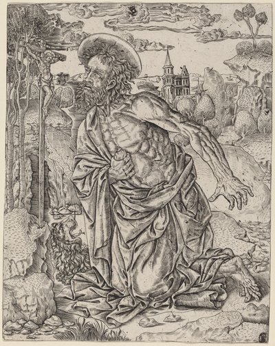 Saint Jerome in Penitence by Italian 16th Century