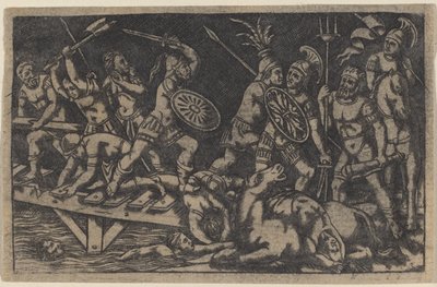 Horatius Cocles by Italian 18th or 19th Century