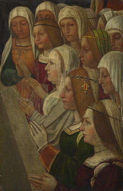 Female Members of a Confraternity by Italian Master