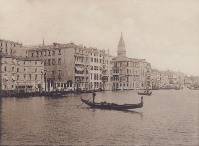 Canal Grande, Alberghi by Italian Photographer