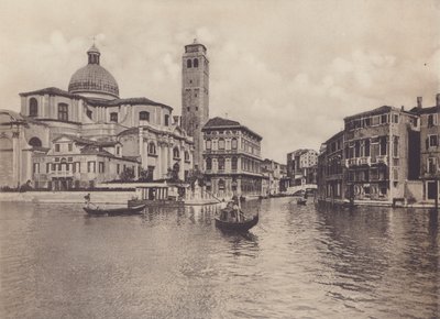 Rio Cannareggio and Palazzo Labia by Italian Photographer