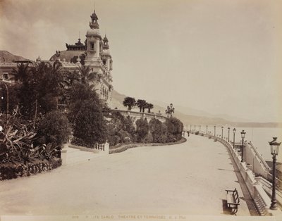 The Theatre of Montecarlo, Principality of Monaco by Italian Photographer