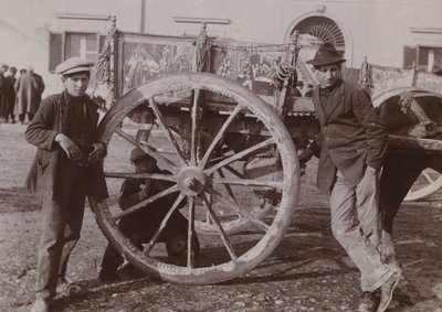 Typical Sicilian Cart, 1920 by Italian Photographer