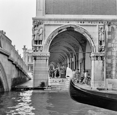 Venetian Scene, c.1960 by Italian Photographer
