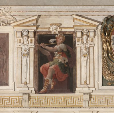 Allegorical figure by Italian School