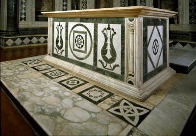 Altar of the Apse in Marble by Italian School