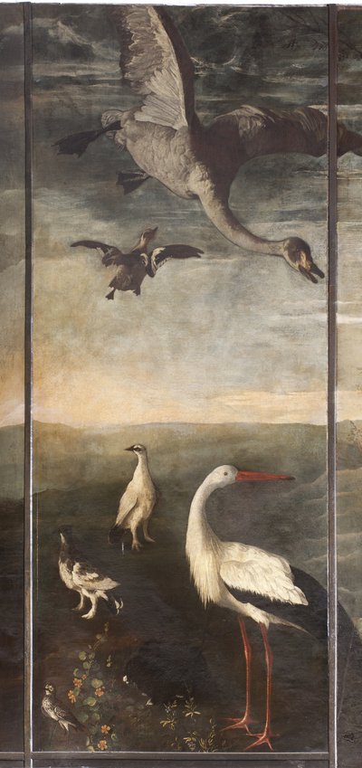 Animals, Myth of Orpheus (detail) by Italian School