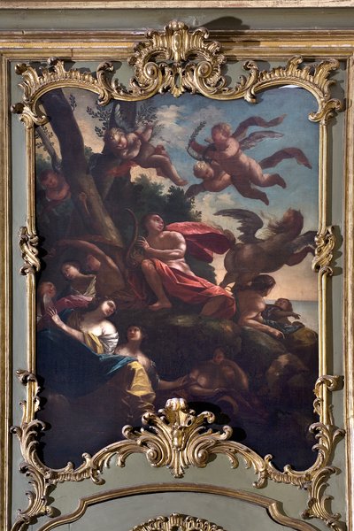 Apollo, Pegasus, and the Muses by Italian School