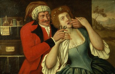 At the Dentist by Italian School