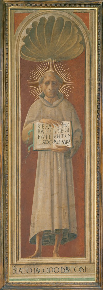 Blessed Jacopone da Todi by Italian School