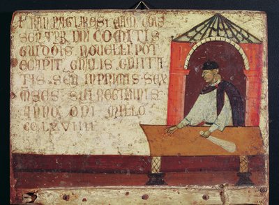 Camerlengo Ranieri Pagliaresi, 1270 by Italian School