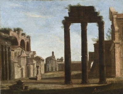 Campo Vaccino in Rome by Italian School