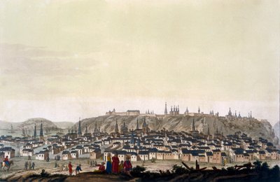 City of Tobolsk, Russia, c.1820s-30s by Italian School