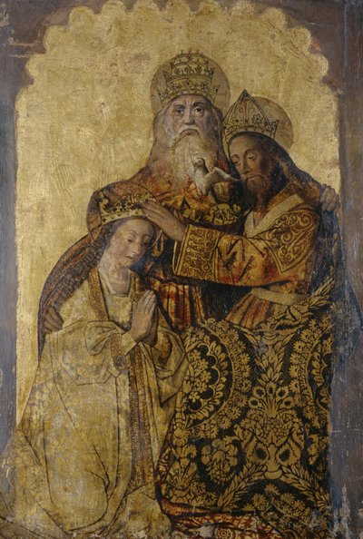 Coronation of the Virgin by Italian School