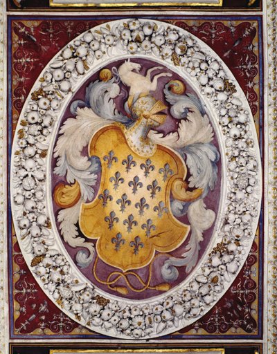 Crest of the Farnese family by Italian School