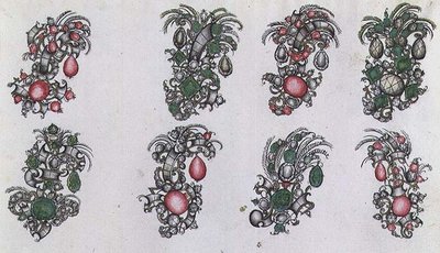 Designs for Aigrettes by Italian School