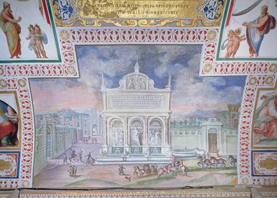 Fountain of Moses, Piazza San Bernardo, Rome by Italian School