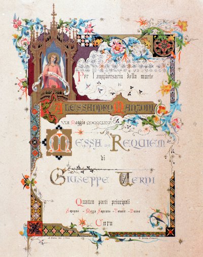 Frontispiece of Verdi