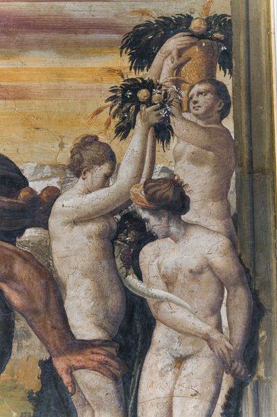 Hercules slaying Antaeus, from the Yellow Room by Italian School