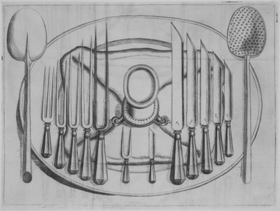 Implements for Carving by Italian School