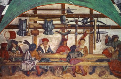 Interior of the Guard Room by Italian School