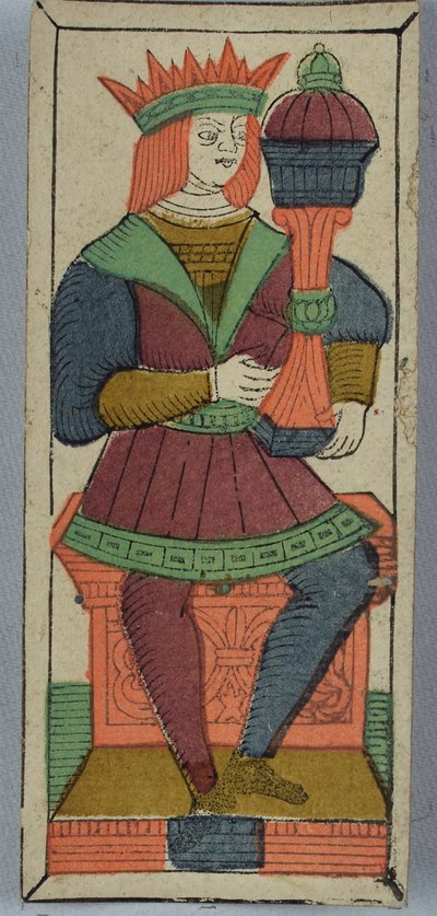 Italian playing card by Italian School