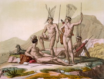 Korah Hottentots of the Cape, c.1820s-30s by Italian School