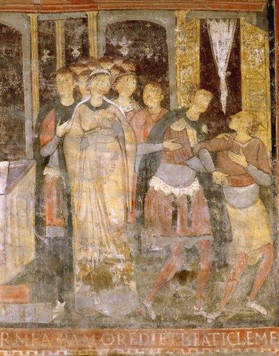 Mass of St Clement by Italian School