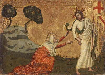 Noli me tangere by Italian School