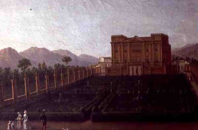 Painting of the Villa by Italian School