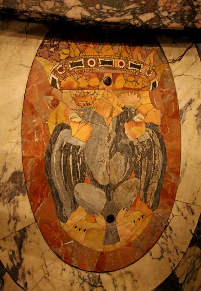 Paved Crest (marble) by Italian School