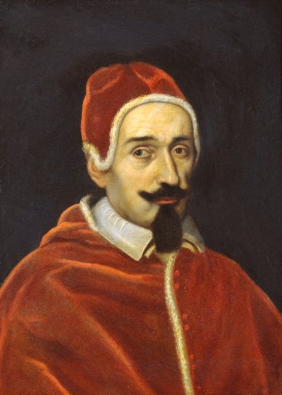 Portrait of Alexander VII aged 57 by Italian School