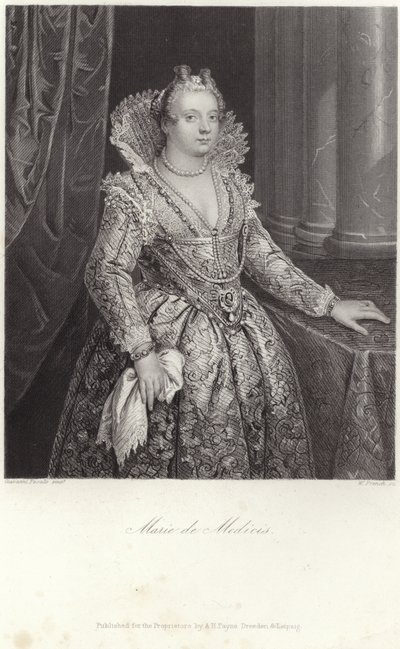 Portrait of Marie de Medici by Italian School