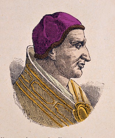 Portrait of Pope Pelagius II by Italian School