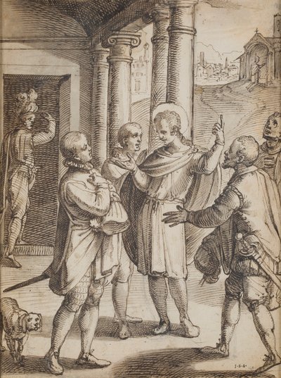 Religious Scenes by Italian School