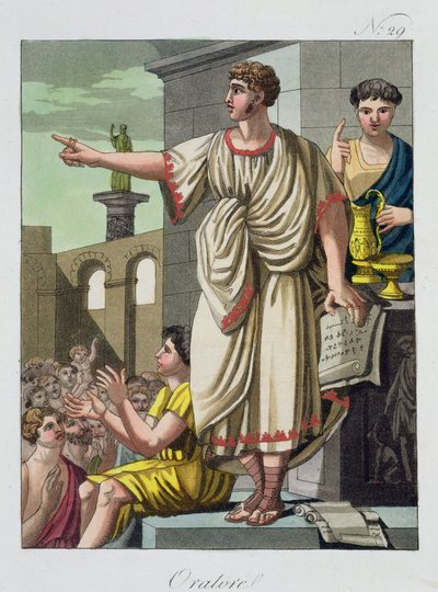 Roman Orator, from L
