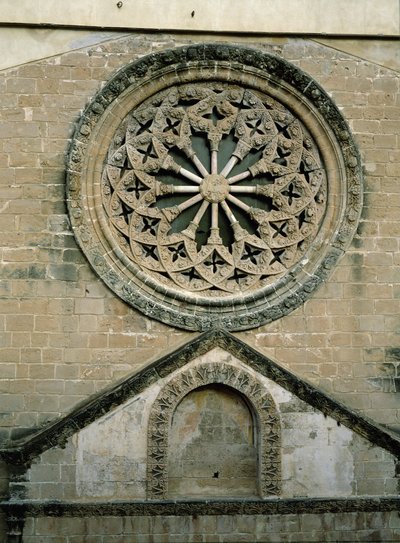 Rose window by Italian School