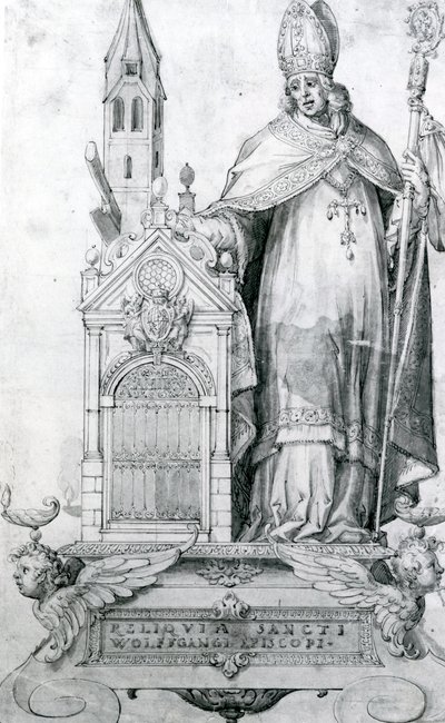 Saint Wolfgang of Regensburg (c.934-994) by Italian School