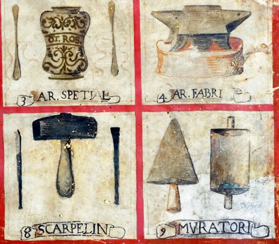 Symbols of Orvieto art by Italian School