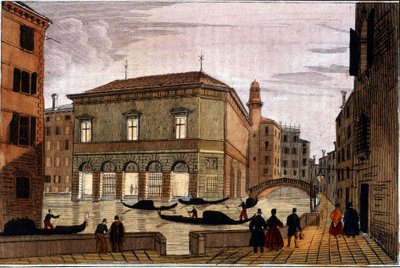 Teatro La Fenice, Venice, 1820 by Italian School