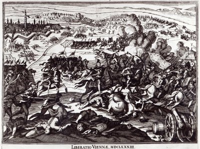 The 1683 Siege of Vienna by Italian School