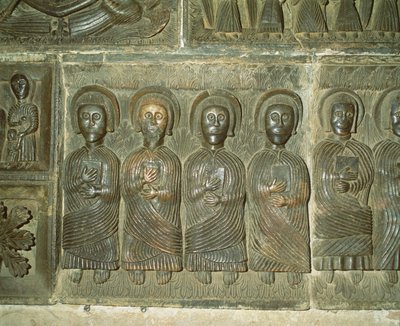 The Apostles, Pre-Romanesque relief by Italian School