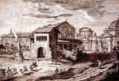 The Basilica of San Lorenzo, Rome by Italian School