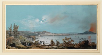 The Bay of Naples by Italian School