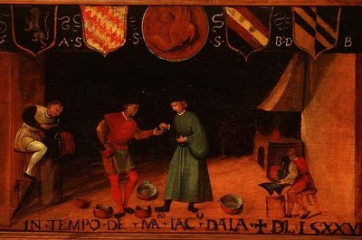 The Cauldron Makers by Italian School