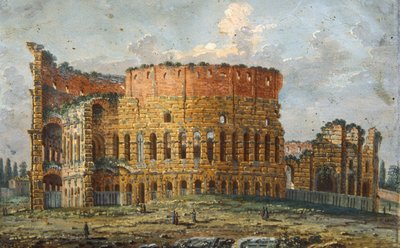 The Colosseum by Italian School