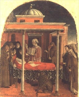 The Funeral of St. Jerome by Italian School