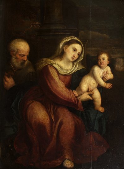 The Holy Family by Italian School