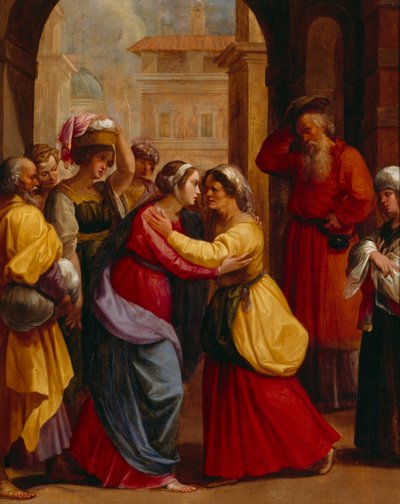 The Salutation by Italian School